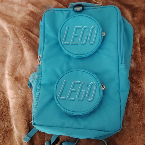 Lego Other - LEGO Blue and Yellow Backpack